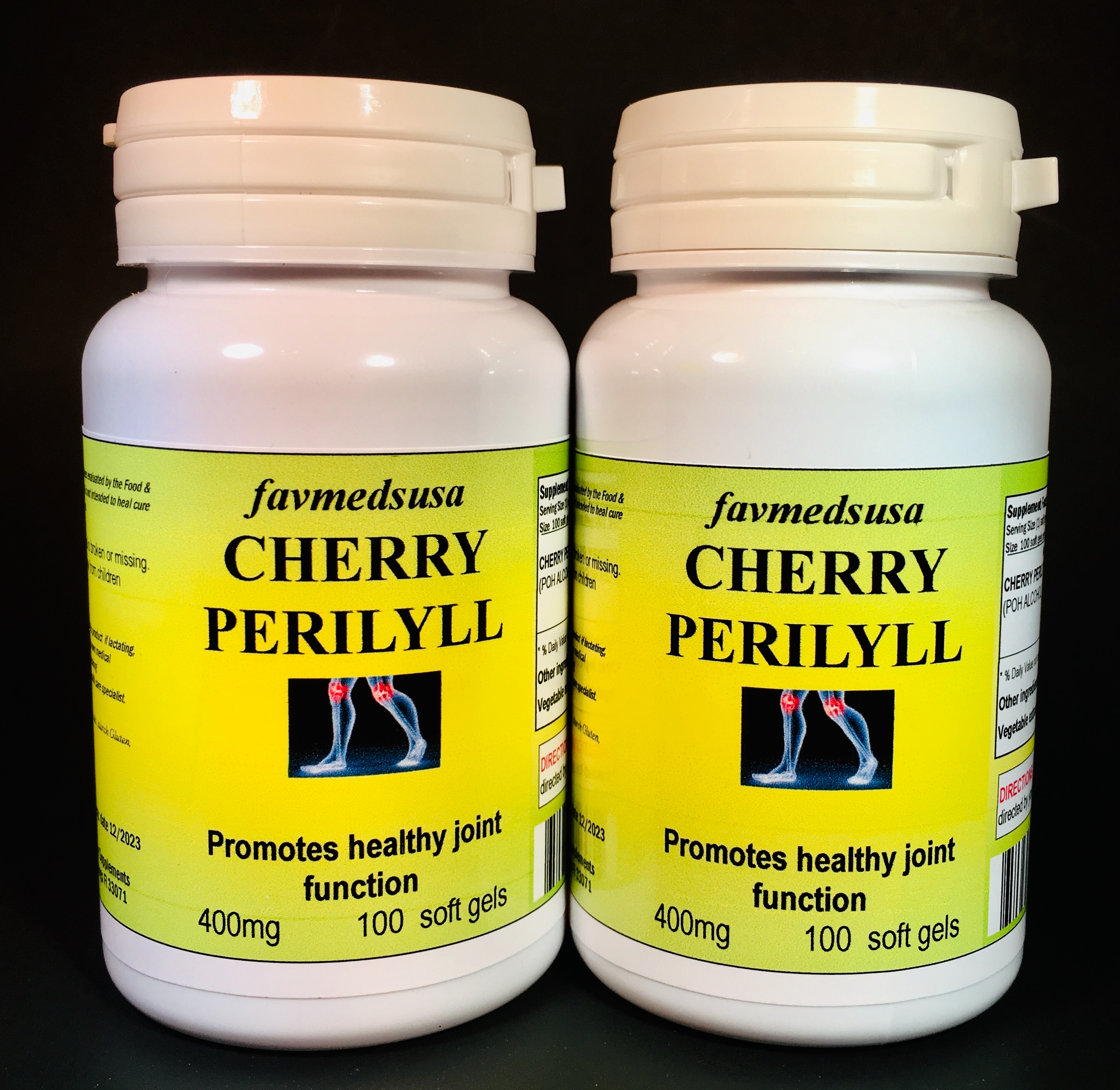 Cherry Perrillyl, Gout aid - 200 (2x100) soft gels